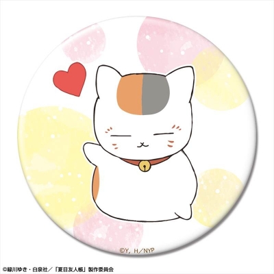 【ライセンスエージェント】夏目友人帳 缶バッジ デザイン01(ニャンコ先生/A)