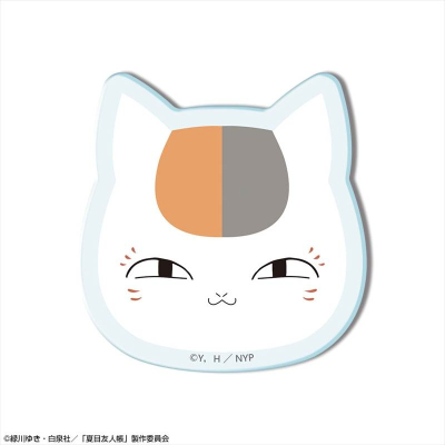 【ライセンスエージェント】夏目友人帳 アクリルバッジ デザイン01(ニャンコ先生/A)