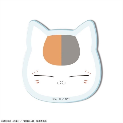 【ライセンスエージェント】夏目友人帳 アクリルバッジ デザイン02(ニャンコ先生/B)