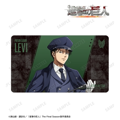 【アルマビアンカ】TVアニメ『進撃の巨人』 描き下ろし リヴァイ 看守ver. マルチデスクマット