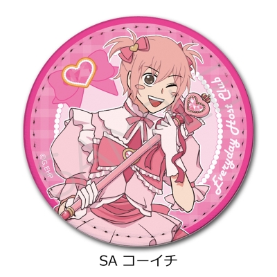 【シンクイノベーション】えぶりでいホスト 第2弾 レザーバッジ(丸形) SA コーイチ