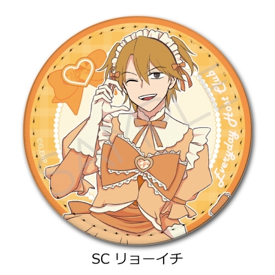 【シンクイノベーション】えぶりでいホスト 第2弾 レザーバッジ(丸形) SC リョーイチ