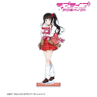 【アルマビアンカ】ラブライブ！サンシャイン！！ 描き下ろし 黒澤ダイヤ ギャル制服ver. 特大アクリルスタンド