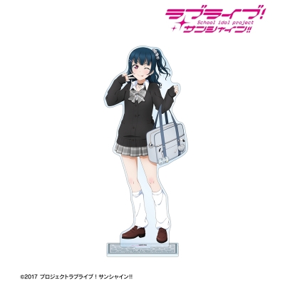 【アルマビアンカ】ラブライブ！サンシャイン！！ 描き下ろし 津島善子 ギャル制服ver. 特大アクリルスタンド