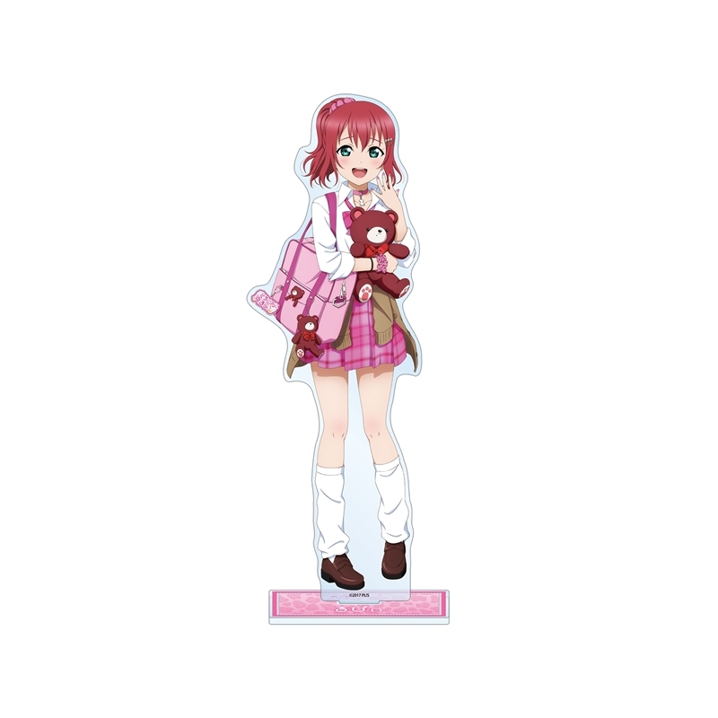 【アルマビアンカ】ラブライブ！サンシャイン！！ 描き下ろし 黒澤ルビィ ギャル制服ver. 特大アクリルスタンド