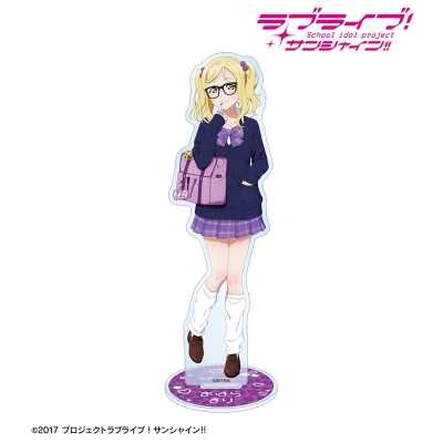 【アルマビアンカ】ラブライブ！サンシャイン！！ 描き下ろし 小原鞠莉 ギャル制服ver. BIGアクリルスタンド