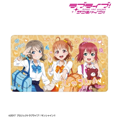 【アルマビアンカ】ラブライブ！サンシャイン！！ 描き下ろし CYaRon！ ギャル制服ver. マルチデスクマット