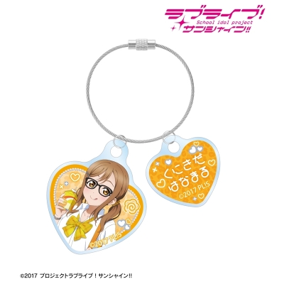 【アルマビアンカ】ラブライブ！サンシャイン！！ 描き下ろし 国木田花丸 ギャル制服ver. 2連ワイヤーアクリルキーホルダー