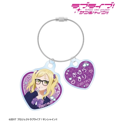 【アルマビアンカ】ラブライブ！サンシャイン！！ 描き下ろし 小原鞠莉 ギャル制服ver. 2連ワイヤーアクリルキーホルダー