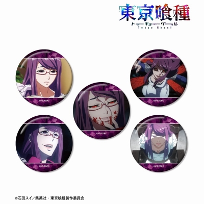 【アルマビアンカ】TVアニメ『東京喰種トーキョーグール』 神代利世 場面写缶バッジ5個セット