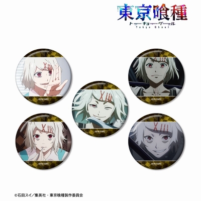 【アルマビアンカ】TVアニメ『東京喰種トーキョーグール』 鈴屋什造 場面写缶バッジ5個セット