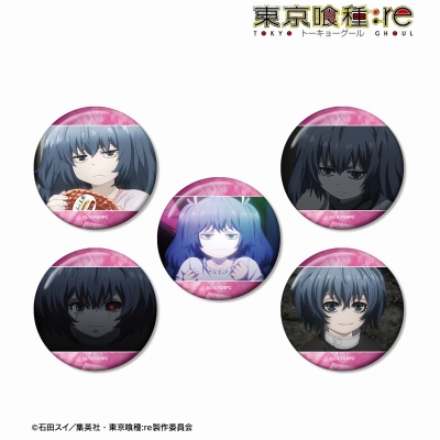 【アルマビアンカ】TVアニメ『東京喰種トーキョーグール：re』 米林才子 場面写缶バッジ5個セット