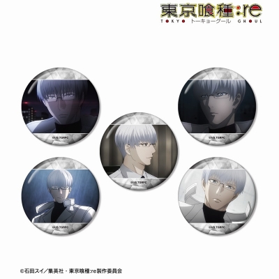 【アルマビアンカ】TVアニメ『東京喰種トーキョーグール：re』 有馬貴将 場面写缶バッジ5個セット