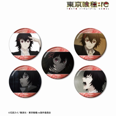 【アルマビアンカ】TVアニメ『東京喰種トーキョーグール：re』 鈴屋什造 場面写缶バッジ5個セット