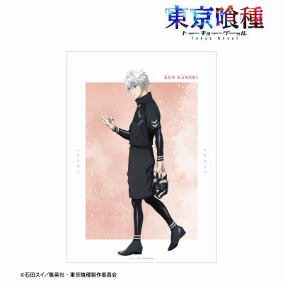【アルマビアンカ】TVアニメ『東京喰種トーキョーグール』 描き下ろし 金木 研 歩みver. A3マット加工ポスター