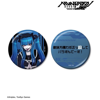 【アルマビアンカ】HUNDRED LINE -最終防衛学園- 飴宮怠美 推しゴト 75mm缶バッジ2個セット