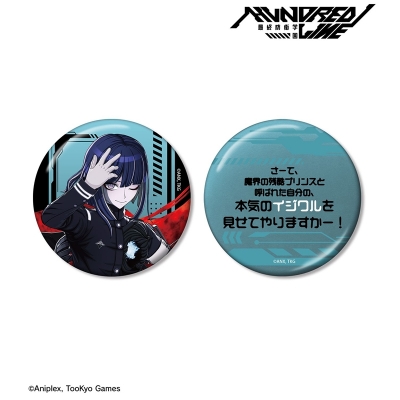 【アルマビアンカ】HUNDRED LINE -最終防衛学園- 九十九今馬 推しゴト 75mm缶バッジ2個セット