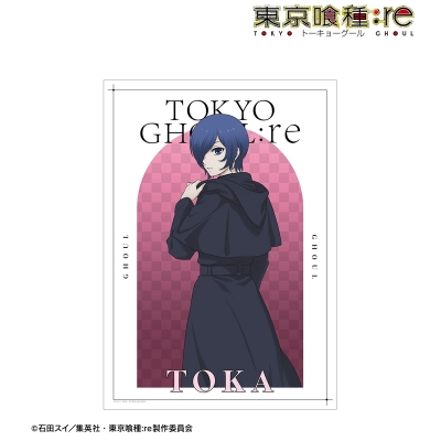 【アルマビアンカ】TVアニメ『東京喰種トーキョーグール：re』 描き下ろし 霧嶋董香 戦う背中ver. A3マットポスター