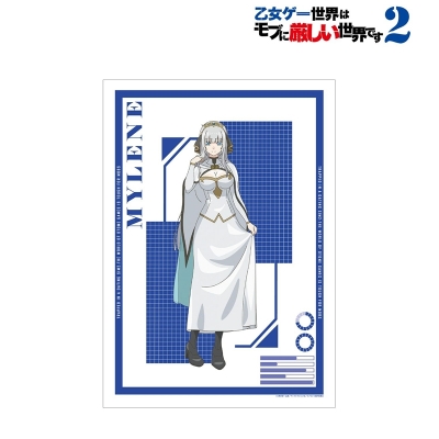 【アルマビアンカ】TVアニメ「乙女ゲー世界はモブに厳しい世界です2」 ミレーヌ A3マットポスター