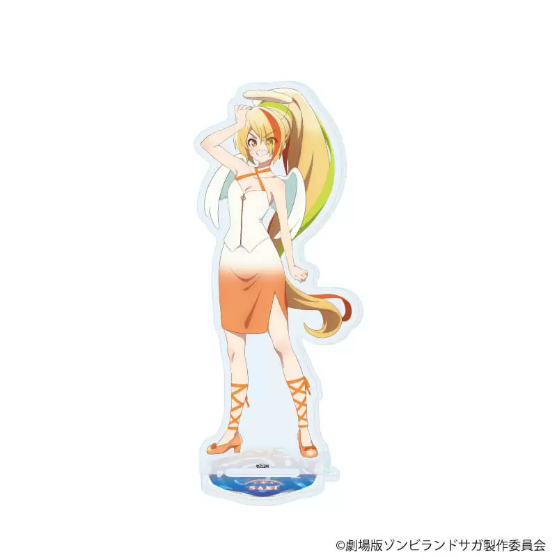 【A3】アクリルスタンド「劇場版『ゾンビランドサガ ゆめぎんがパラダイス』」16/二階堂サキ 天使ver.(描き下ろしイラスト)