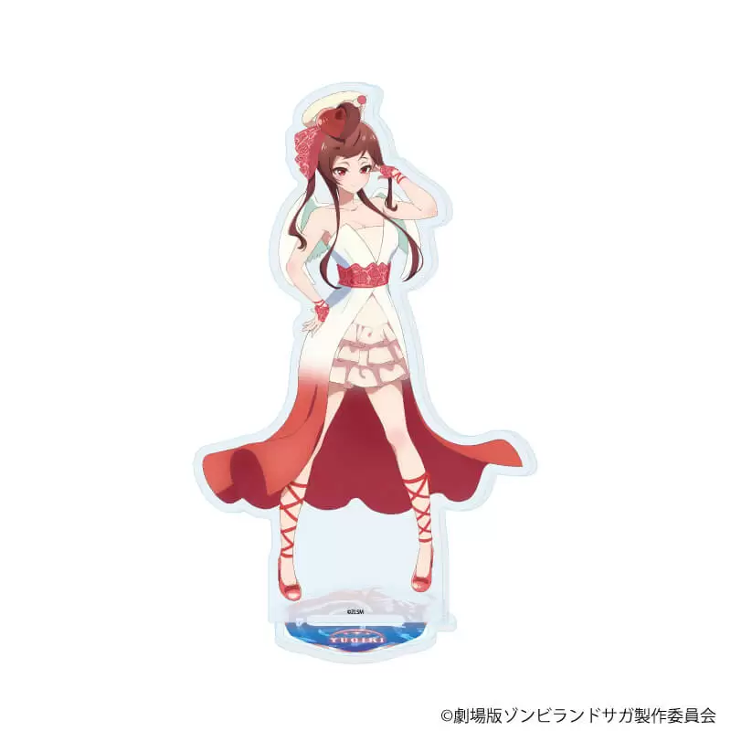 【A3】アクリルスタンド「劇場版『ゾンビランドサガ ゆめぎんがパラダイス』」19/ゆうぎり 天使ver.(描き下ろしイラスト)