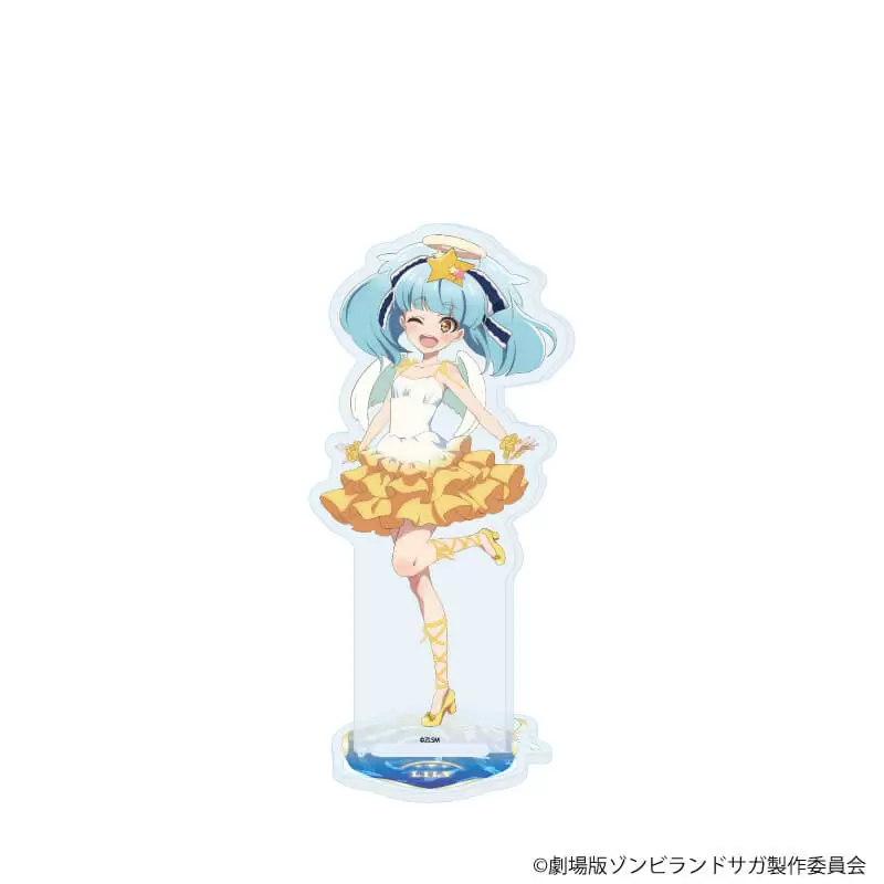 【A3】アクリルスタンド「劇場版『ゾンビランドサガ ゆめぎんがパラダイス』」20/星川リリィ 天使ver.(描き下ろしイラスト)