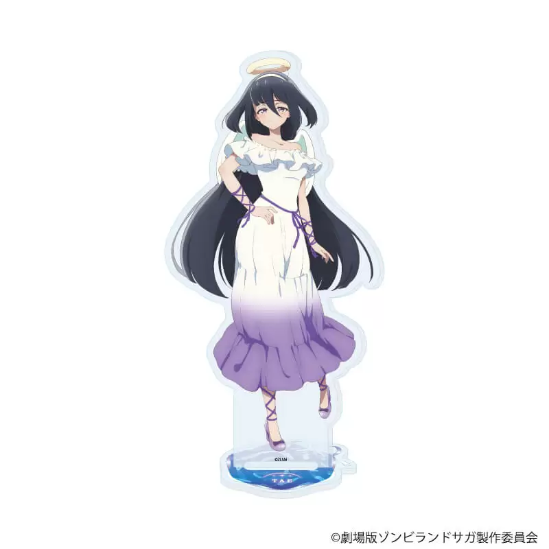 【A3】アクリルスタンド「劇場版『ゾンビランドサガ ゆめぎんがパラダイス』」21/山田たえ 天使ver.(描き下ろしイラスト)