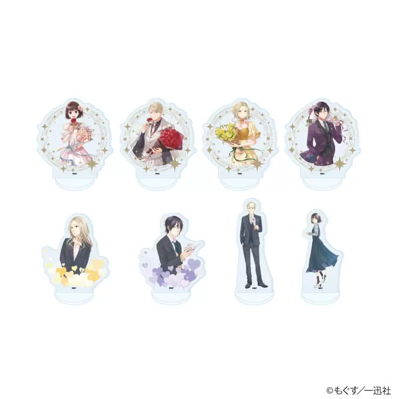 【A3】アクリルぷちスタンド「恋と呼ぶには気持ち悪い」02/ブラインド(全8種)(公式＆描き下ろしイラスト) 1BOX入数：8