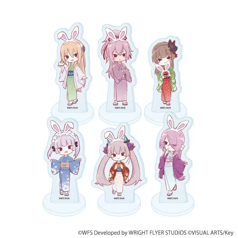 【A3】アクリルぷちスタンド「ヘブンバーンズレッド」40/ブラインド(全6種)第30G部隊(グラフアートイラスト) 1BOX入数：6