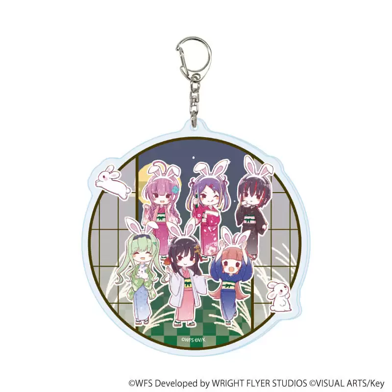【A3】デカアクリルキーホルダー「ヘブンバーンズレッド」12/第31D部隊 お月見ver.(グラフアートイラスト)