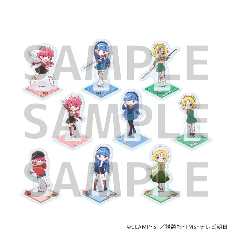 【A3】アクリルぷちスタンド「TVアニメ「魔法騎士レイアース」」03/ブラインド(全9種)(グラフアートイラスト) 1BOX入数：9