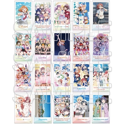 【KADOKAWA】ラブライブ！シリーズ LoveLive！Days ミニブロマイドコレクション Ver.3