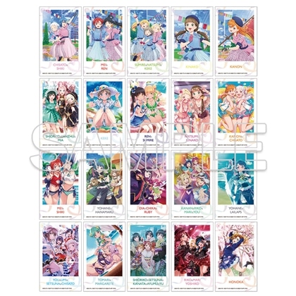 【KADOKAWA】【再販】ラブライブ！シリーズ LoveLive！Days ミニブロマイドコレクション Ver.2