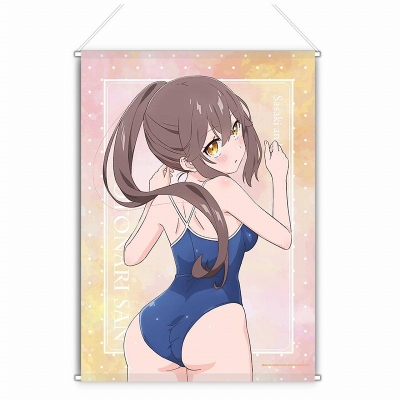 【松本商事】佐々木とピーちゃん 【描き下ろし】B2タペストリー お隣さん(水着)