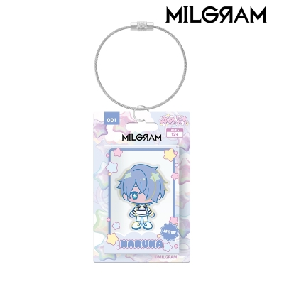 【アルマビアンカ】MILGRAM -ミルグラム- ハルカ ゆめぷち パッケージ風アクリルキーホルダー