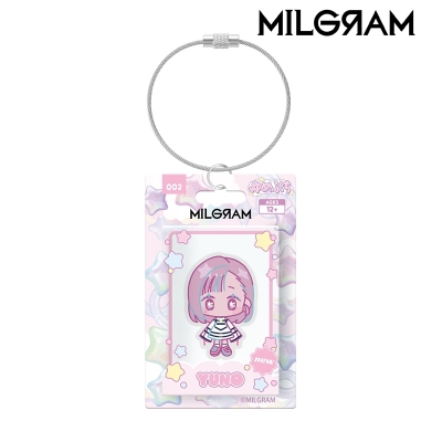 【アルマビアンカ】MILGRAM -ミルグラム- ユノ ゆめぷち パッケージ風アクリルキーホルダー