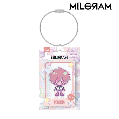 【アルマビアンカ】MILGRAM -ミルグラム- フータ ゆめぷち パッケージ風アクリルキーホルダー