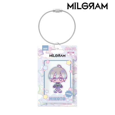 【アルマビアンカ】MILGRAM -ミルグラム- ミコト ゆめぷち パッケージ風アクリルキーホルダー