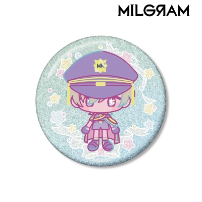 【アルマビアンカ】MILGRAM -ミルグラム- エス ゆめぷち 75mmグリッター缶バッジ