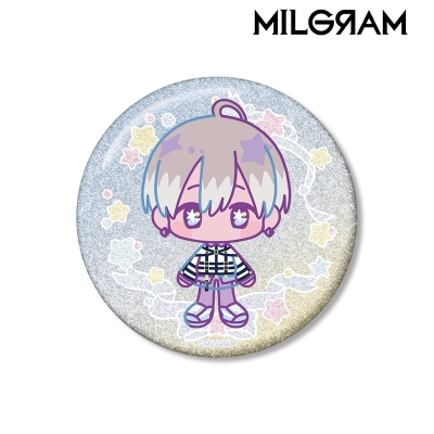 【アルマビアンカ】MILGRAM -ミルグラム- ミコト ゆめぷち 75mmグリッター缶バッジ
