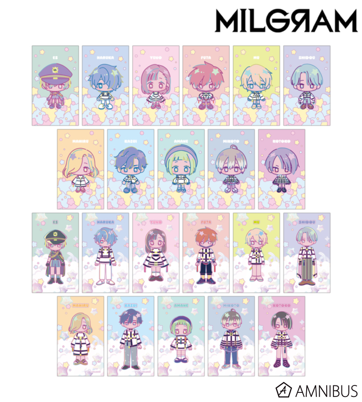 【アルマビアンカ】MILGRAM -ミルグラム- トレーディング ゆめぷち イラストカード 1BOX入数：22
