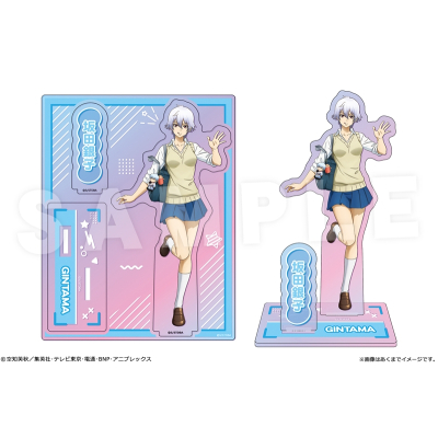 【カナリア】銀魂 オーロラアクリルフィギュア Ver.性別逆転篇 01 坂田銀子