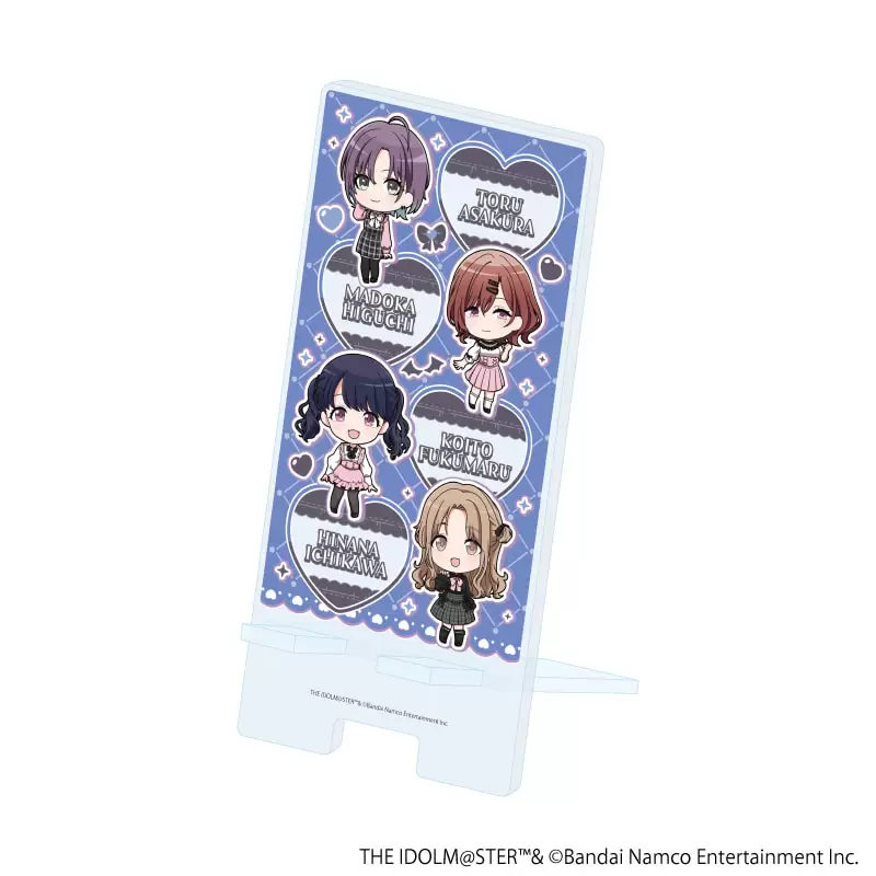 【A3】スマキャラスタンド「アイドルマスター シャイニーカラーズ」12/283プロ ノクチル ダークガーリーファッションver.(ミニキャライラスト)