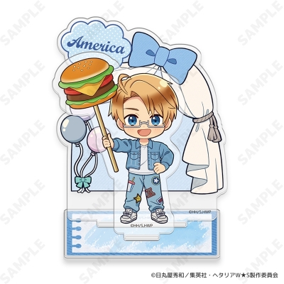【ディ・テクノ】ヘタリア World☆Stars アクリルスタンド 4 アメリカ-Greetings with Denim Style-【ドレセレmini】