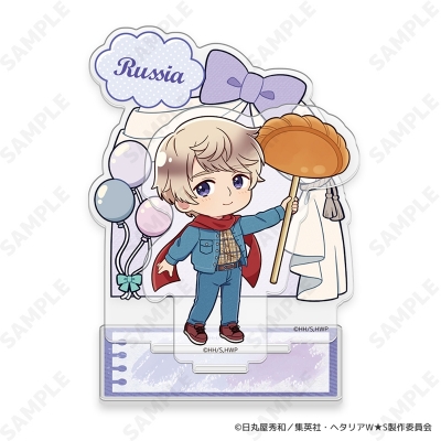【ディ・テクノ】ヘタリア World☆Stars アクリルスタンド 7 ロシア-Greetings with Denim Style-【ドレセレmini】