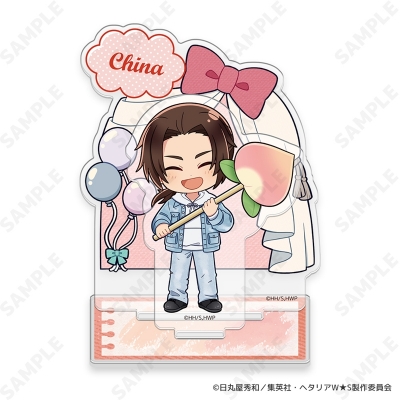 【ディ・テクノ】ヘタリア World☆Stars アクリルスタンド 8 中国-Greetings with Denim Style-【ドレセレmini】