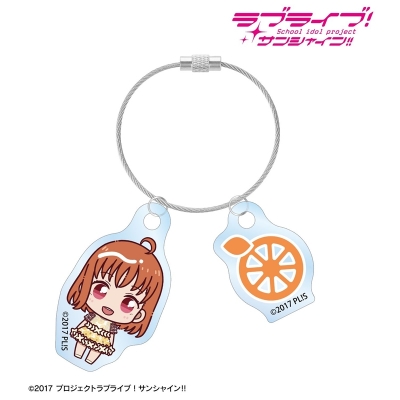 【アルマビアンカ】ラブライブ！サンシャイン！！ 高海千歌 3rdソロコンサートver. ちょこんと！ 2連ワイヤーアクリルキーホルダー