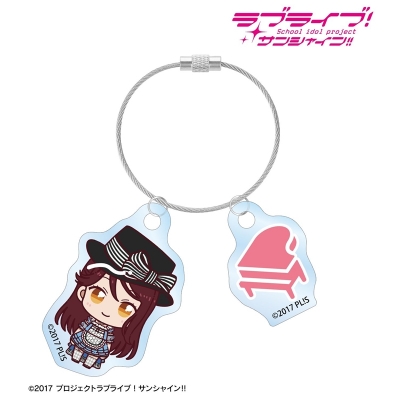【アルマビアンカ】ラブライブ！サンシャイン！！ 桜内梨子 3rdソロコンサートver. ちょこんと！ 2連ワイヤーアクリルキーホルダー