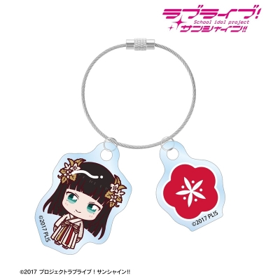 【アルマビアンカ】ラブライブ！サンシャイン！！ 黒澤ダイヤ 3rdソロコンサートver. ちょこんと！ 2連ワイヤーアクリルキーホルダー