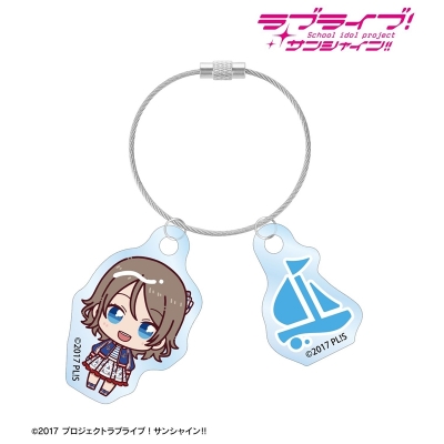 【アルマビアンカ】ラブライブ！サンシャイン！！ 渡辺 曜 3rdソロコンサートver. ちょこんと！ 2連ワイヤーアクリルキーホルダー